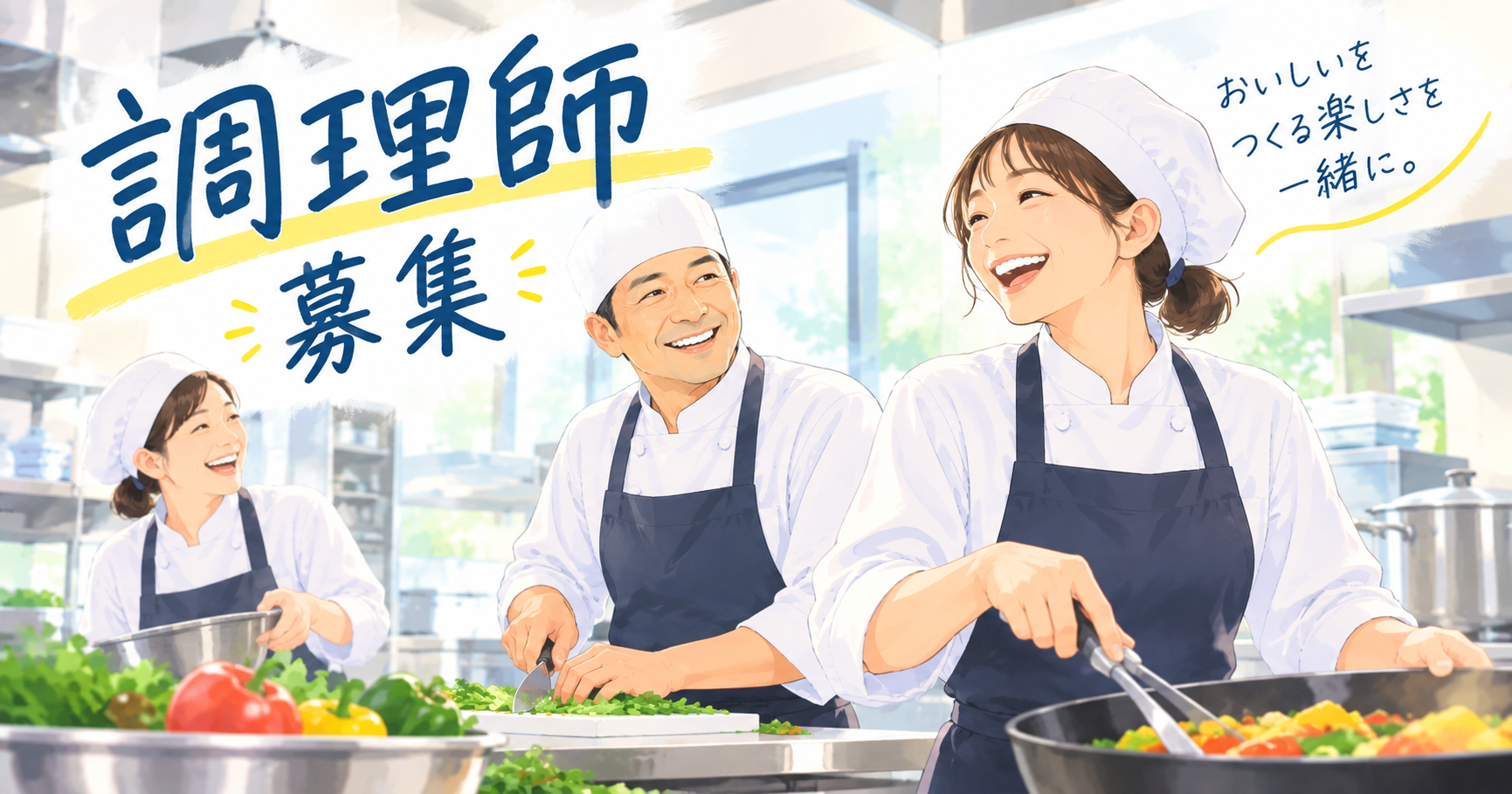 【新着求人】調理師・調理スタッフ求人｜社員食堂｜岐阜｜愛知